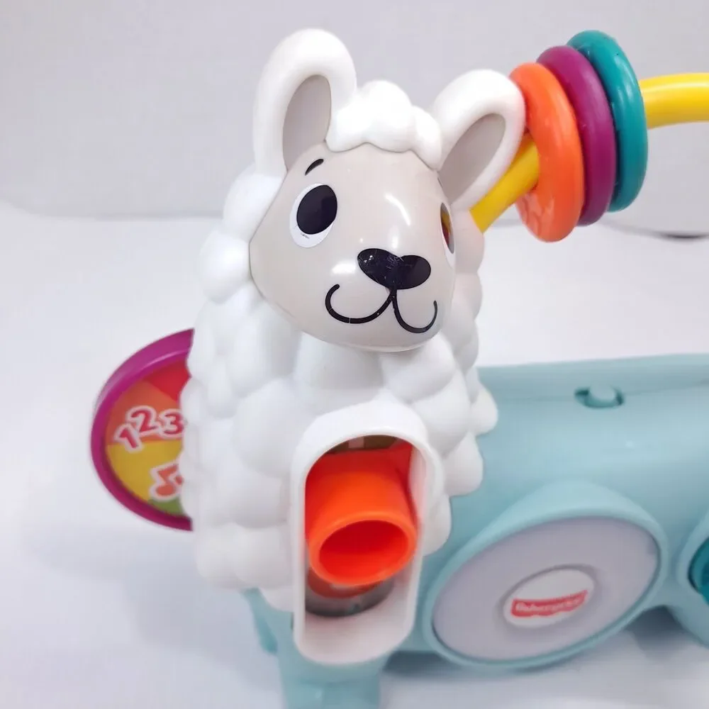 Fisher Price Linkimals 123 Activity Llama Interactive Learning Toy Lights Sounds